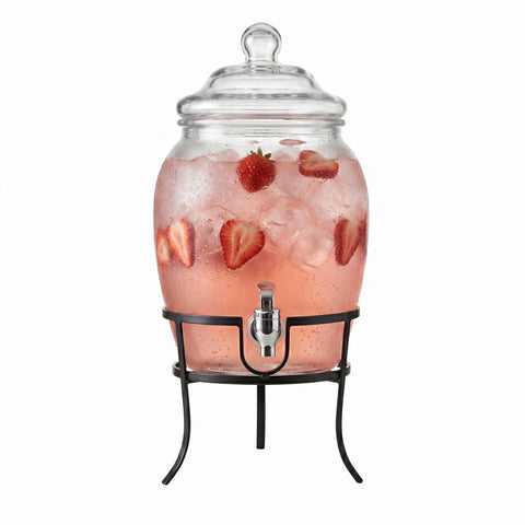 Style Setter front view showing elegant glass jug and easy serving benefit