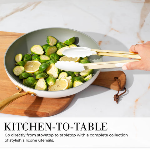 STYLED SETTINGS lifestyle shot in modern kitchen showing decorative and functional appeal