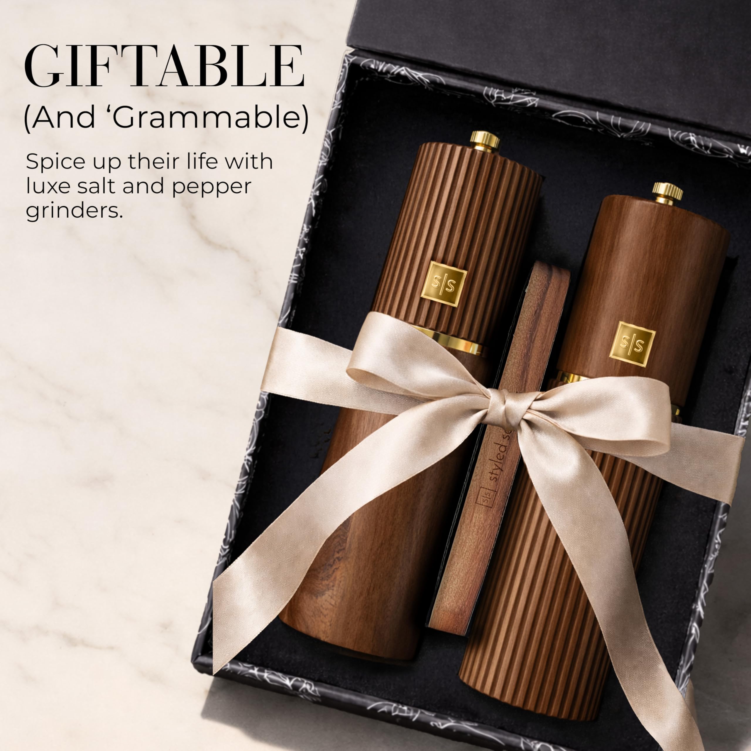 STYLED SETTINGS gift packaging ready to present as a thoughtful kitchen present
