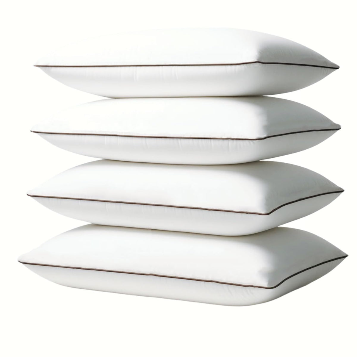Subrcamos front view of queen pillow set showing neat packaging and luxury look