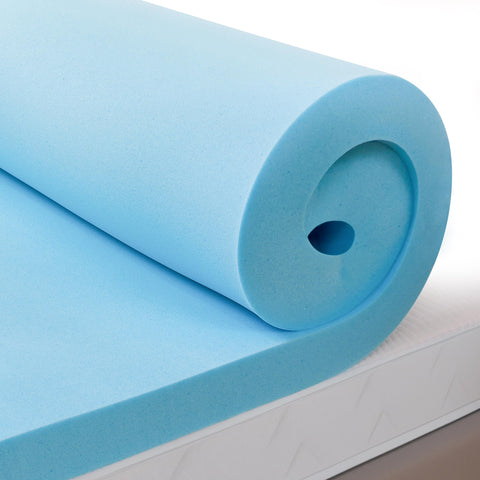 SUBRTEX topper beside ruler for accurate size and scale