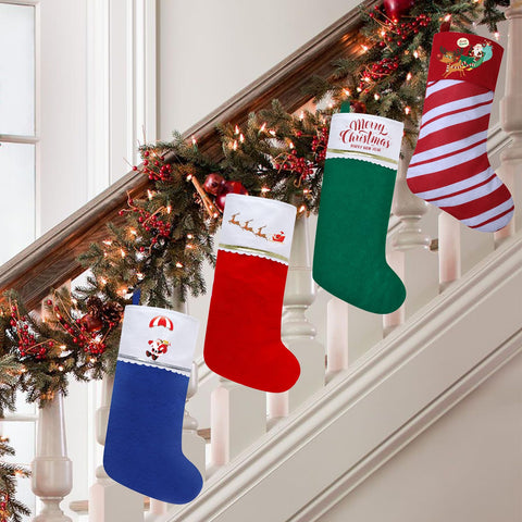 Subyan stocking next to ruler showing 19-inch scale for size clarity