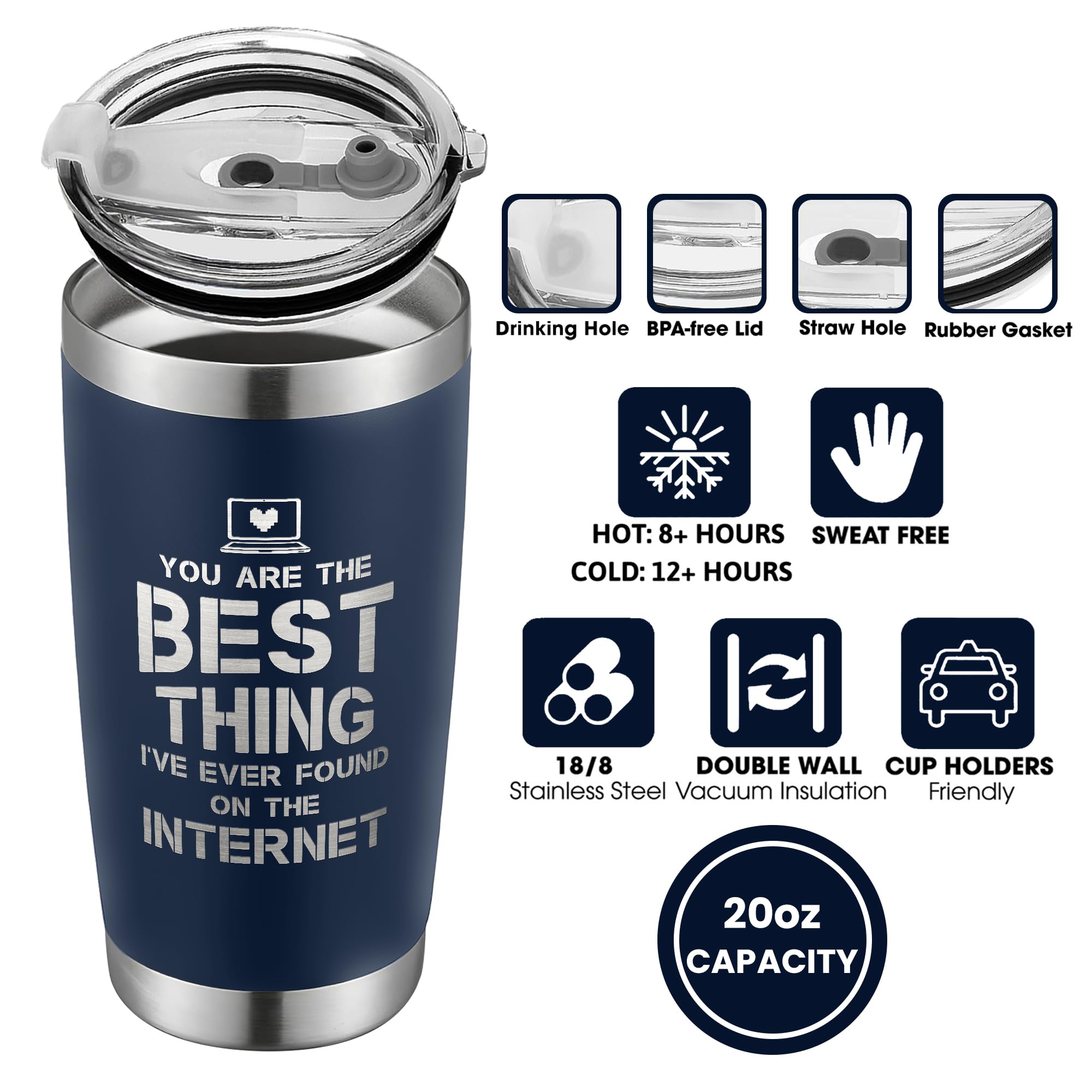 SUCHAGIFT close-up of 18/8 stainless steel finish showing rust-resistance and easy cleaning