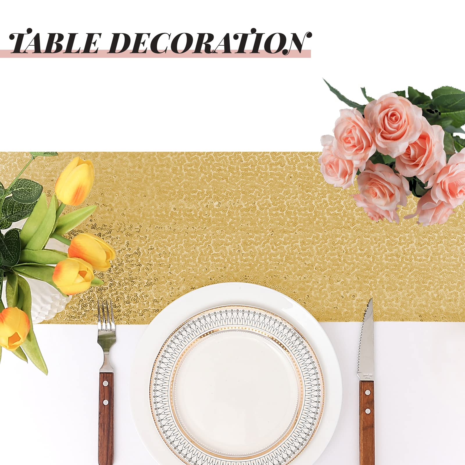 Sugargirl stack of ten runners illustrating coordinated multi-table styling
