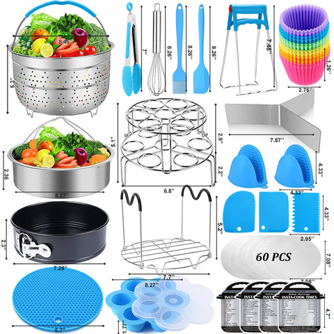 Sugaroom full accessory kit laid out expanding Instant Pot functionality
