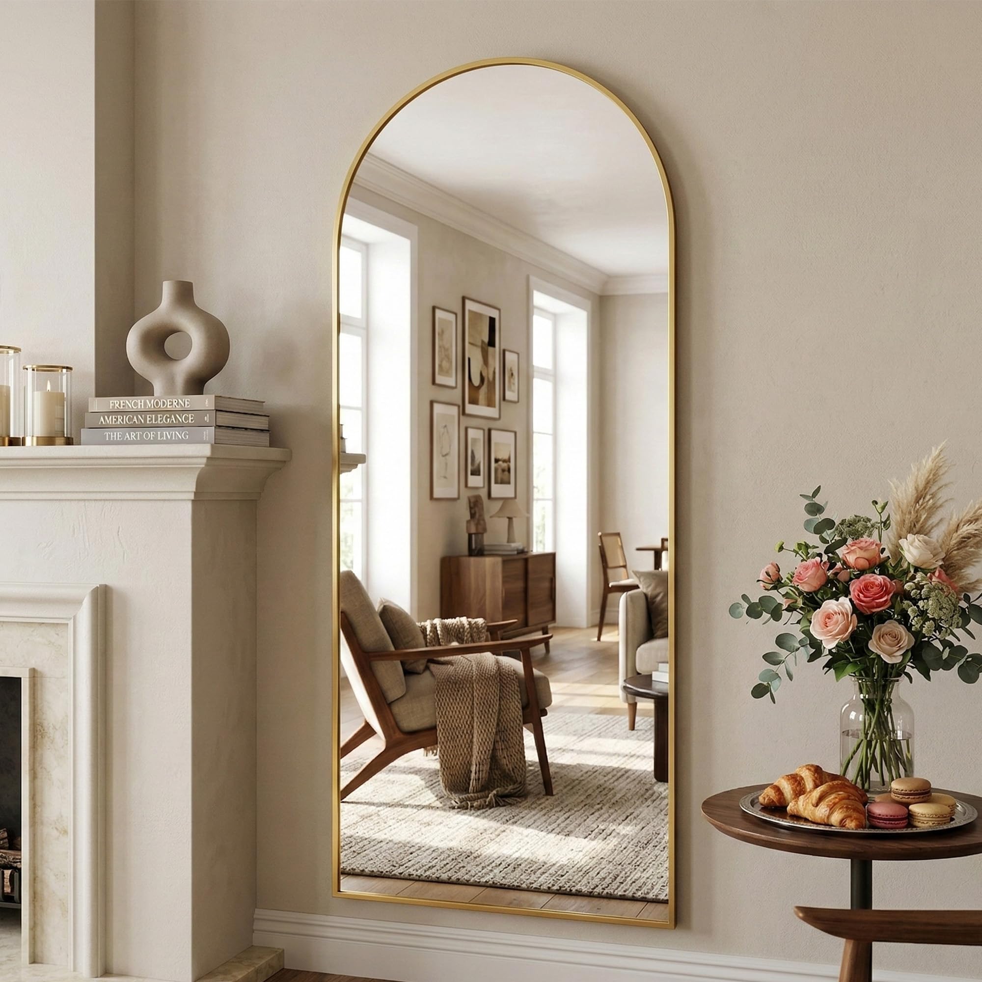 Suidia gold aluminum frame detail highlighting rustproof finish and durability