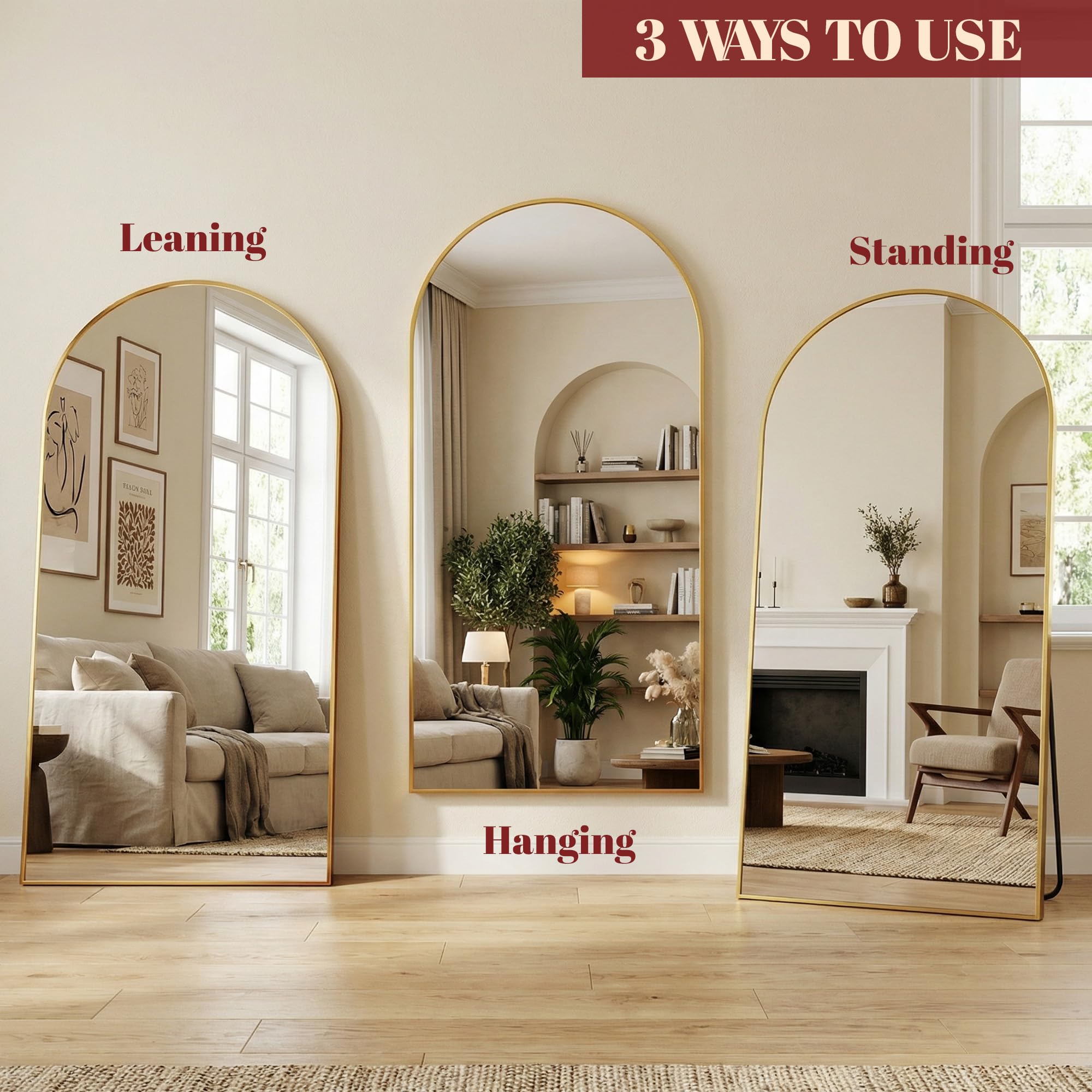 Suidia size comparison with person showing full head-to-toe visibility advantage