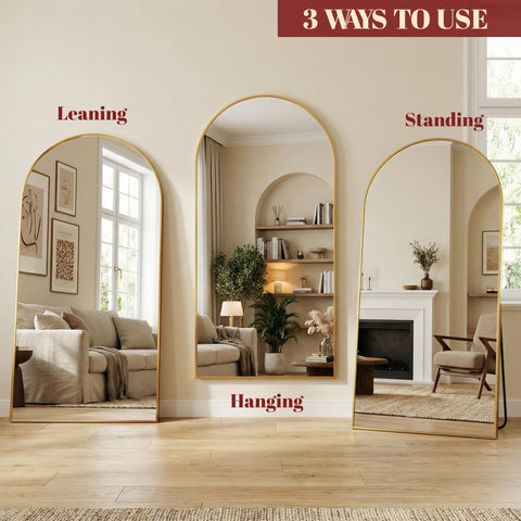 Suidia size comparison with person showing full head-to-toe visibility advantage