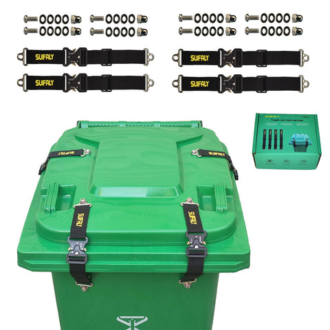 suifaly front pack showing four straps and benefits