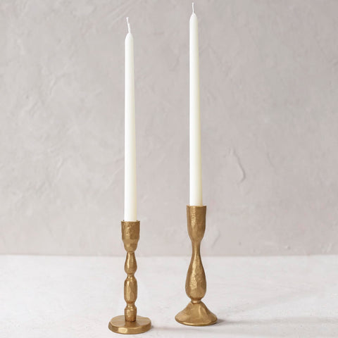 SUJUN front view of paired candle holders showing balanced silhouette and elegance
