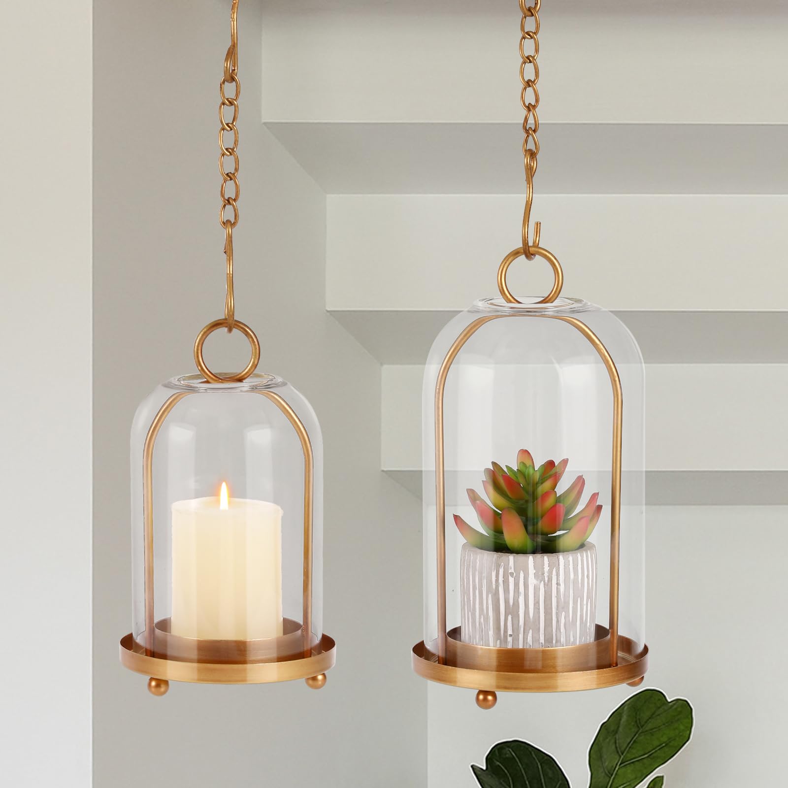 SUJUN interior view with flameless candle showcasing even diffused glow