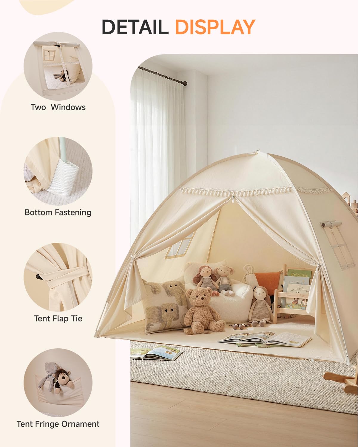 Sumbababy side window view illustrates breathable mesh for fresh airflow