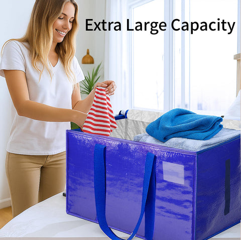 SummitFlare bag folded flat for compact under-bed storage convenience
