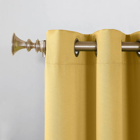 Sun Zero Barrow metal grommet detail for easy hanging and smooth glide