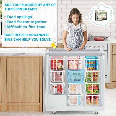 SUNALLY bins on kitchen counter illustrating tidy storage and versatile use