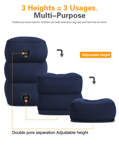 Sunany double-valve detail demonstrating easy inflation and fast deflation