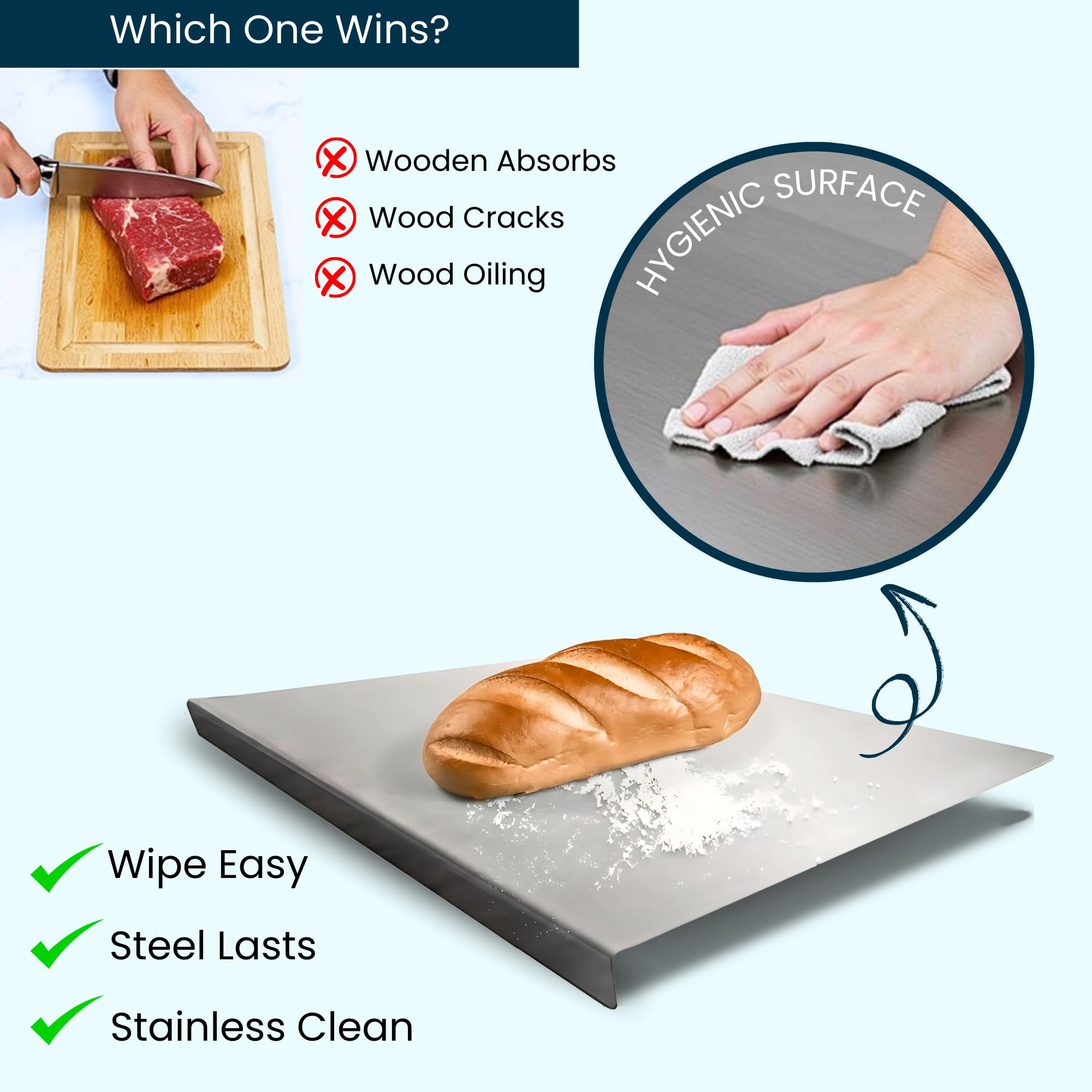 Suneville used as charcuterie serving platter offering elegant presentation