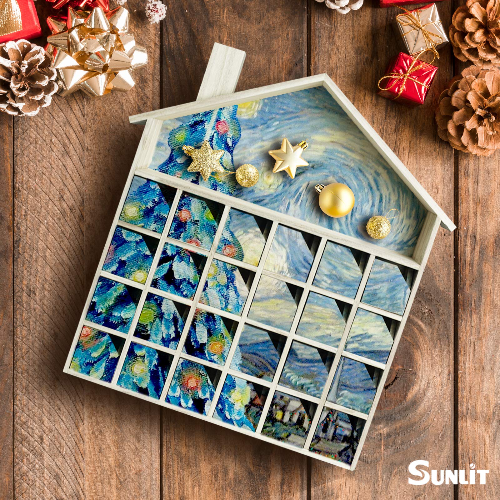 Sunlit drawer contents example with candy and notes showing practical gift storage ideas