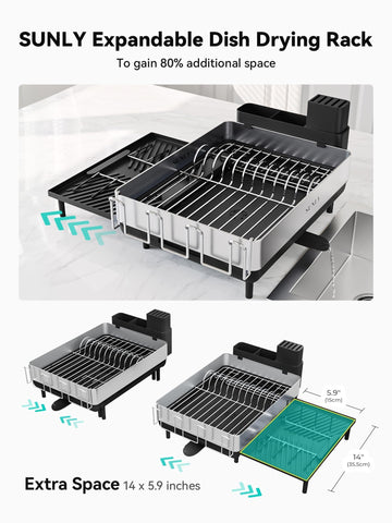 SUNLY flip-up holders detail holding lids and pans without scratching benefit