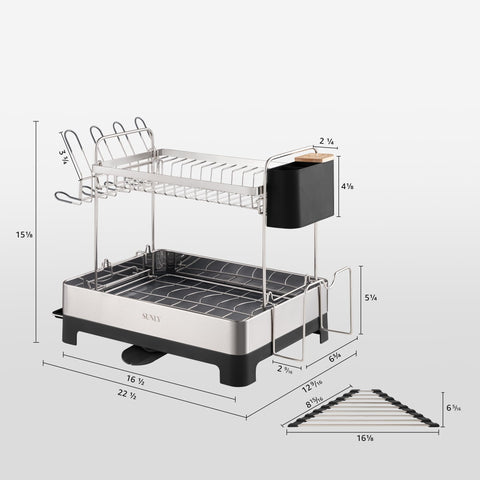SUNLY knife slot and utensil caddy organizing tools for safe storage