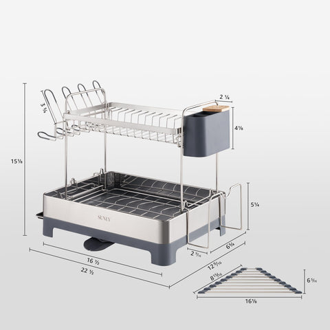 SUNLY knife slot and utensil holder keeping sharp tools safe and utensils upright