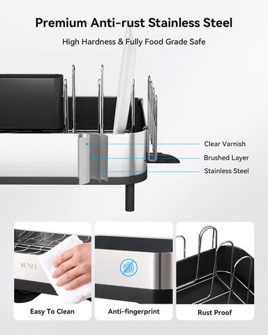 SUNLY plate and bowl divider detail keeping dishes steady and reducing breakage