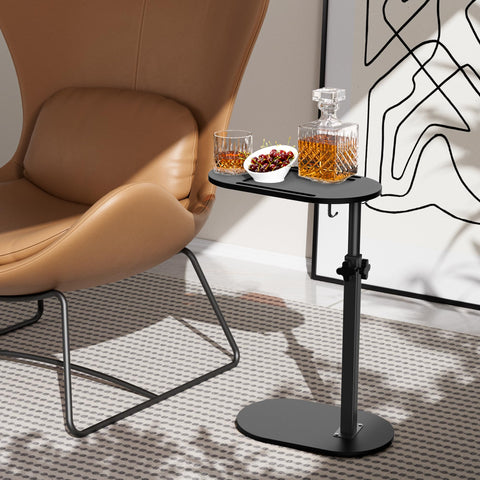 Sunnacate used as bedside and sofa tray demonstrating multiuse practicality
