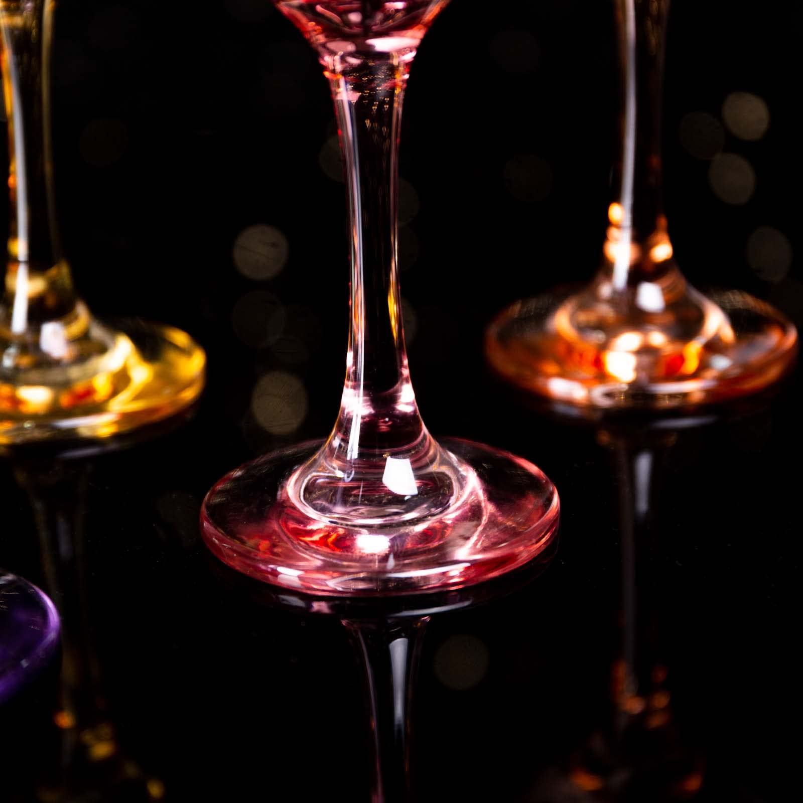 SUNNOW wine glass in use during a toast showing balanced feel and aesthetic