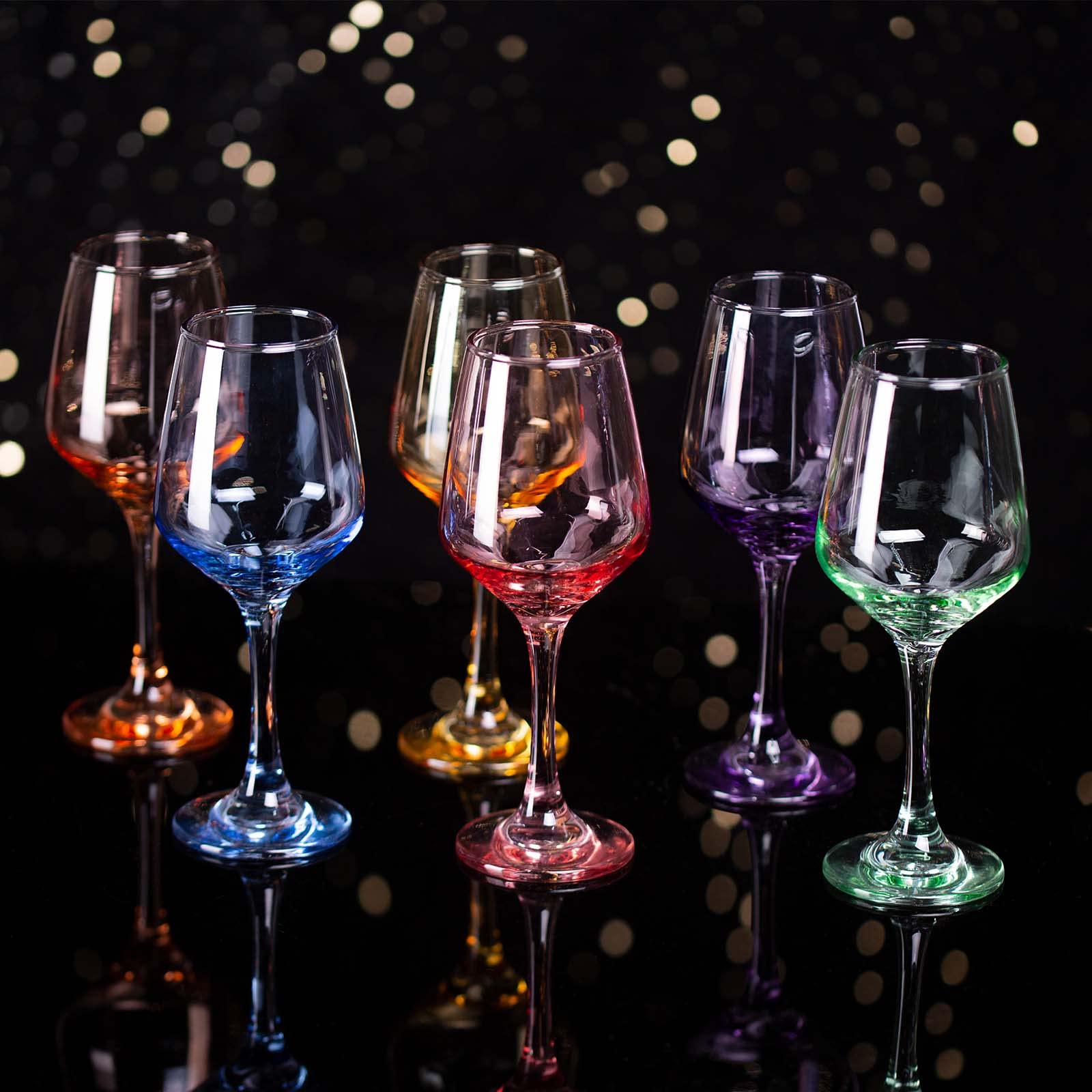 SUNNOW glasses styled on dining table enhancing ambiance for meals and parties