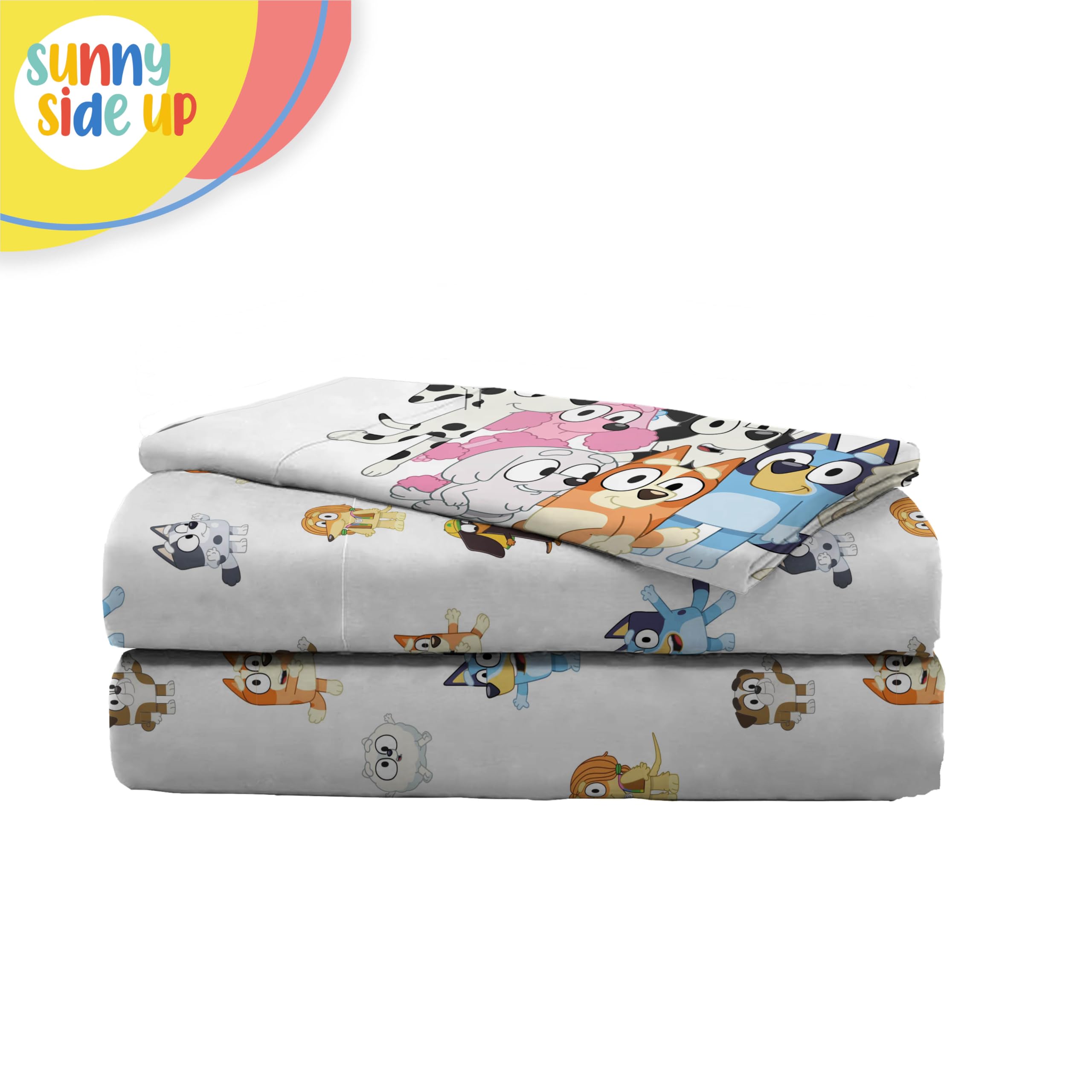 Sunny Side Up microfiber close-up showing soft texture and cozy comfort