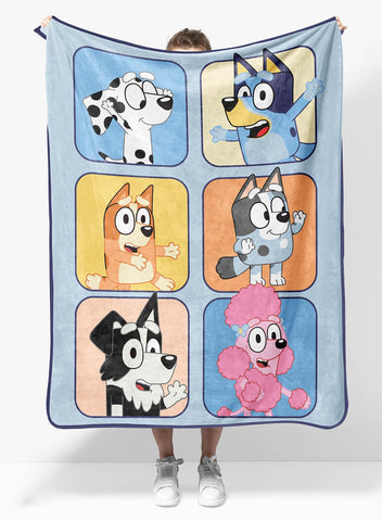 Sunny Side Up Bluey front packaging showing cheerful character art and compact size