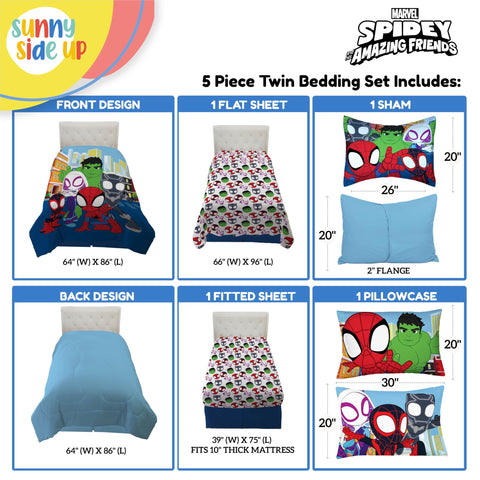 Sunny Side Up pillow and sham close-up showing print details, adding decorative flair