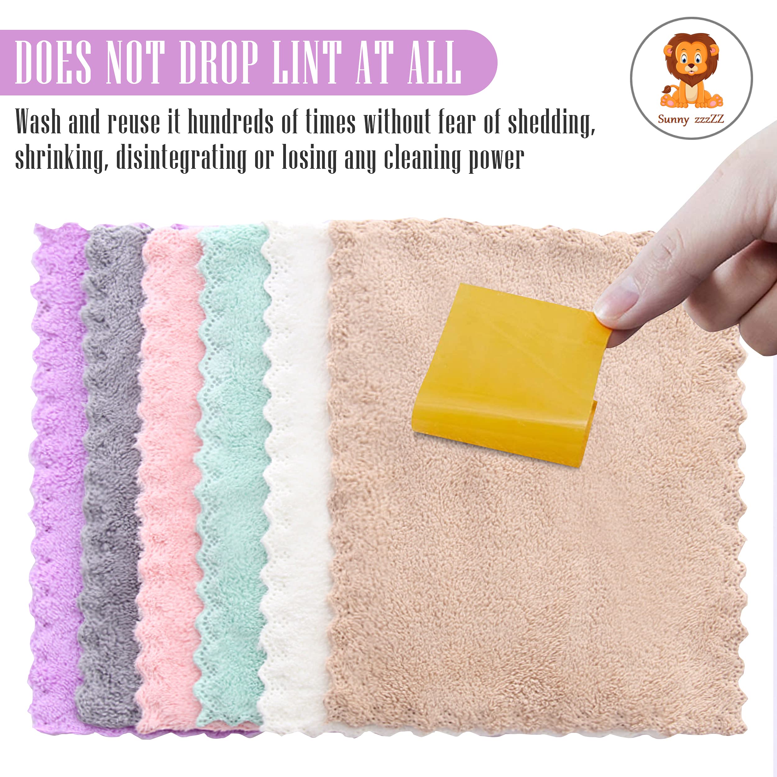 Sunny zzzZZ cloth beside a ruler showing 16x19 inch size for coverage