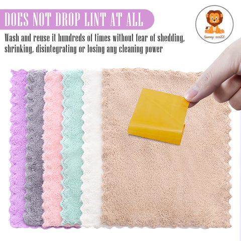 Sunny zzzZZ cloth beside a ruler showing 16x19 inch size for coverage