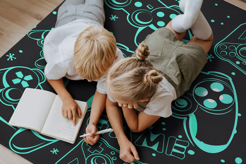 Sunnycitron velvety texture detail offering soft feel and comfortable play surface