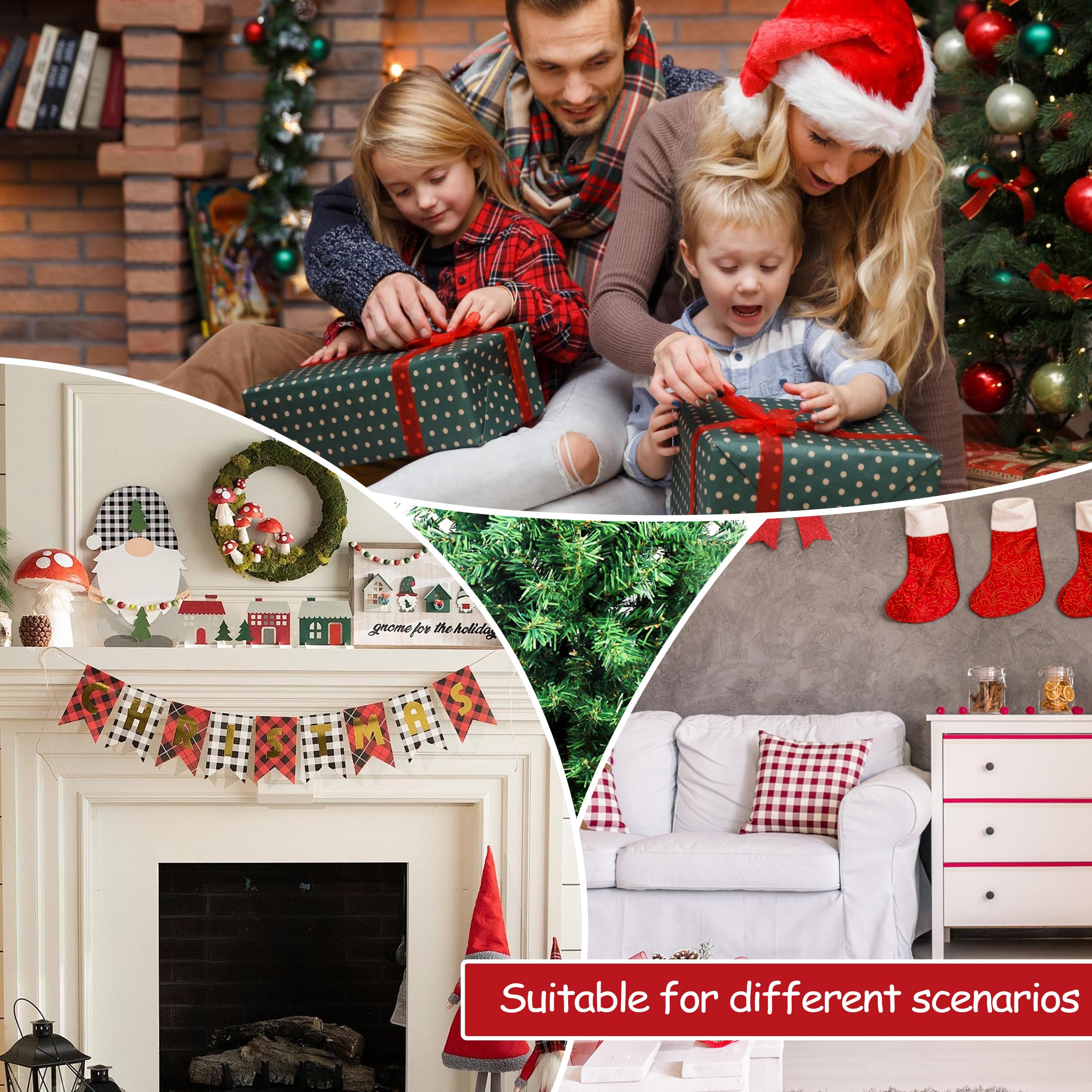 Sunnyglade decorated tree in small living room creating festive ambiance