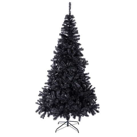 Sunnyglade black tree front view showing compact height and dramatic look