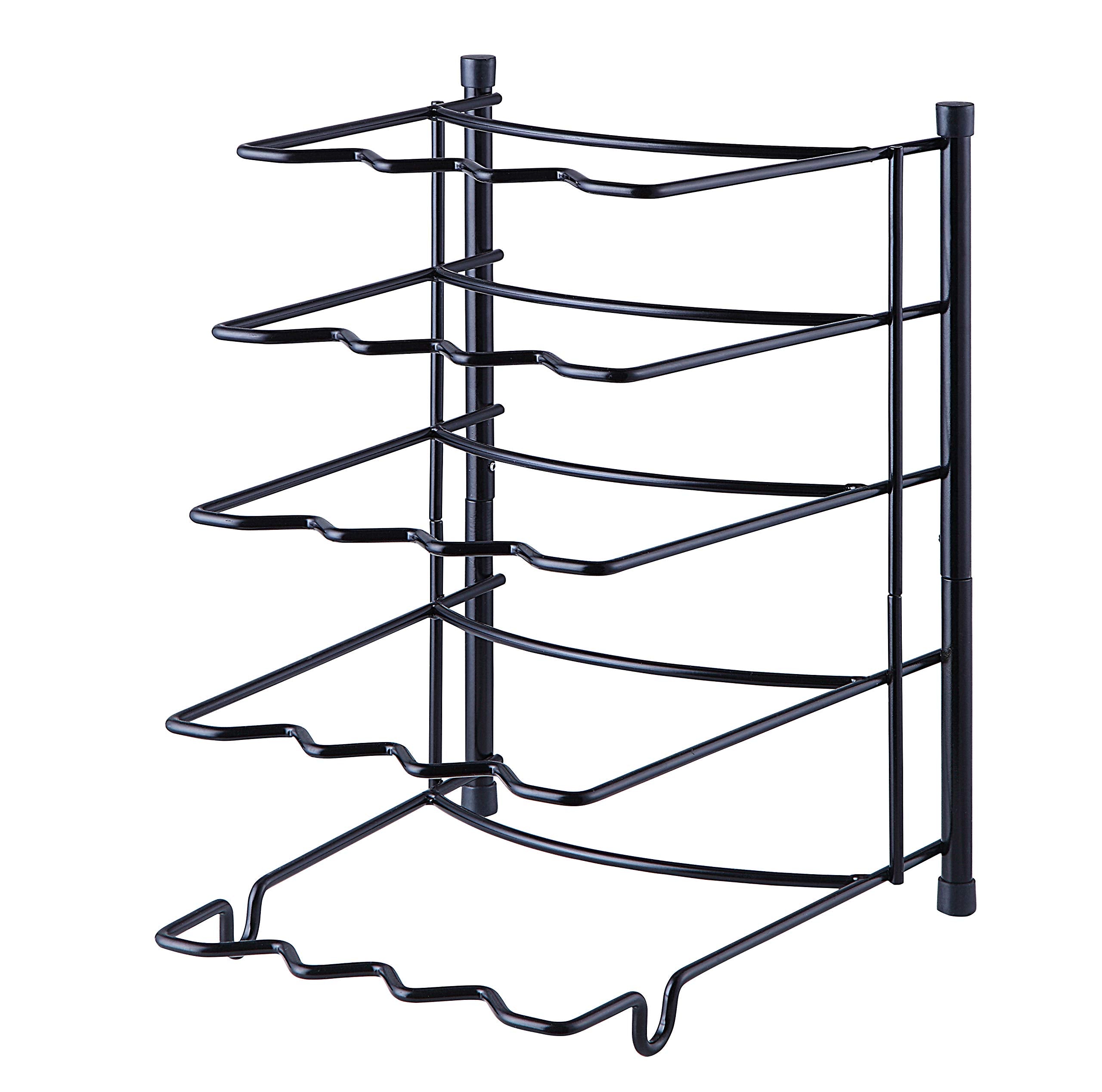 SunnyPoint installed vertically inside cabinet for easy-access cookware storage