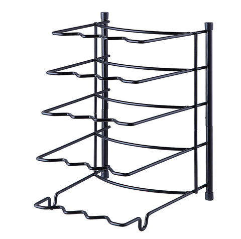 SunnyPoint installed vertically inside cabinet for easy-access cookware storage