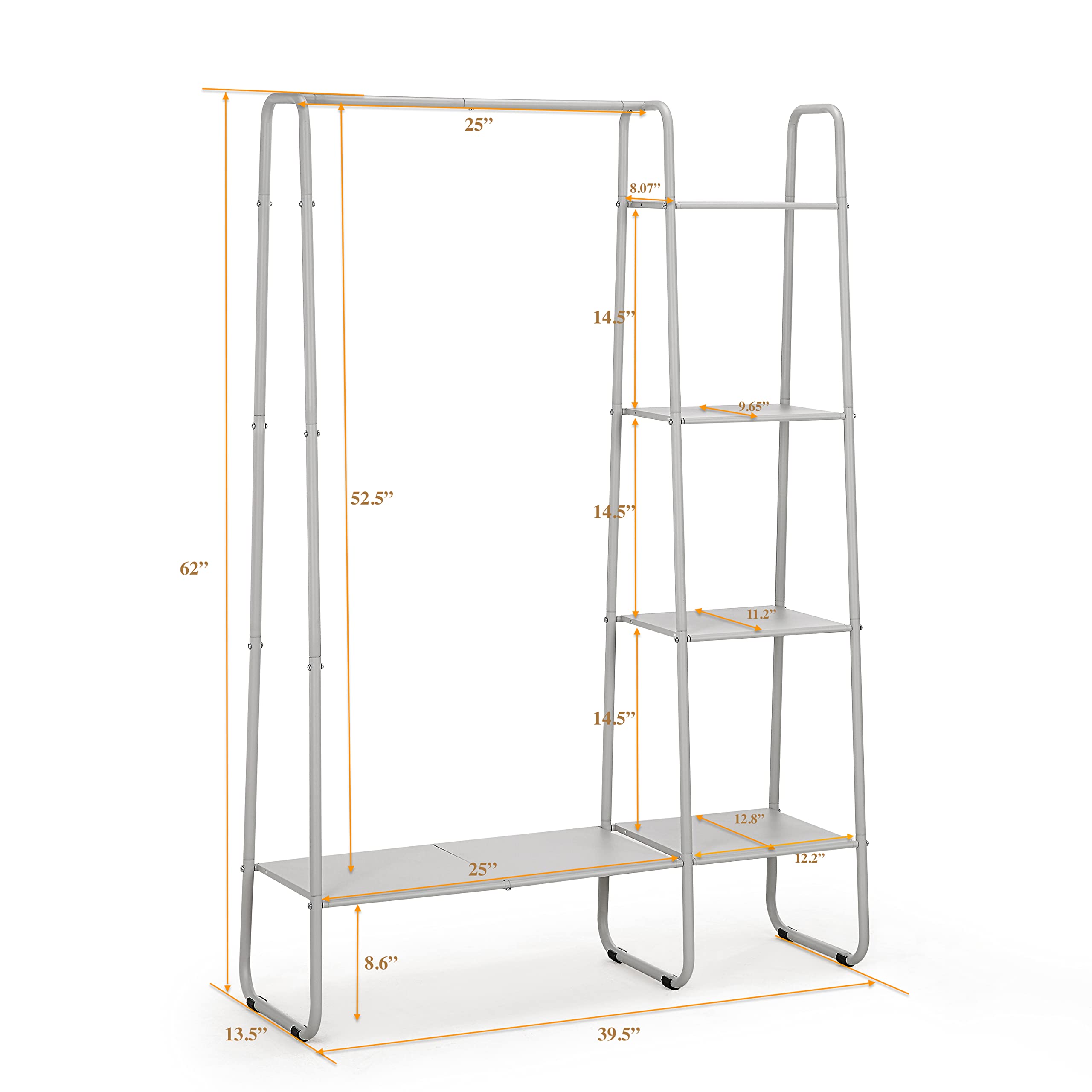 SunnyPoint in a bedroom with decor, illustrating compact wardrobe and space-saving benefit