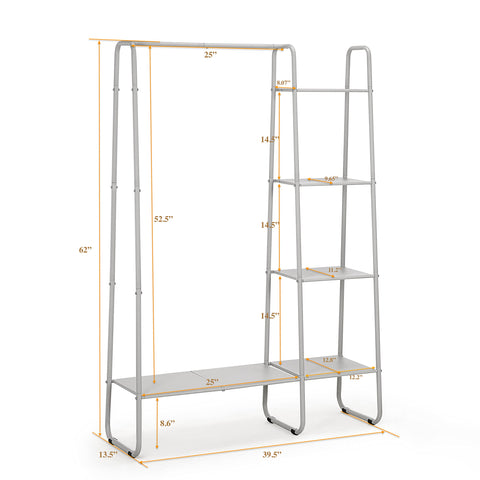 SunnyPoint in a bedroom with decor, illustrating compact wardrobe and space-saving benefit
