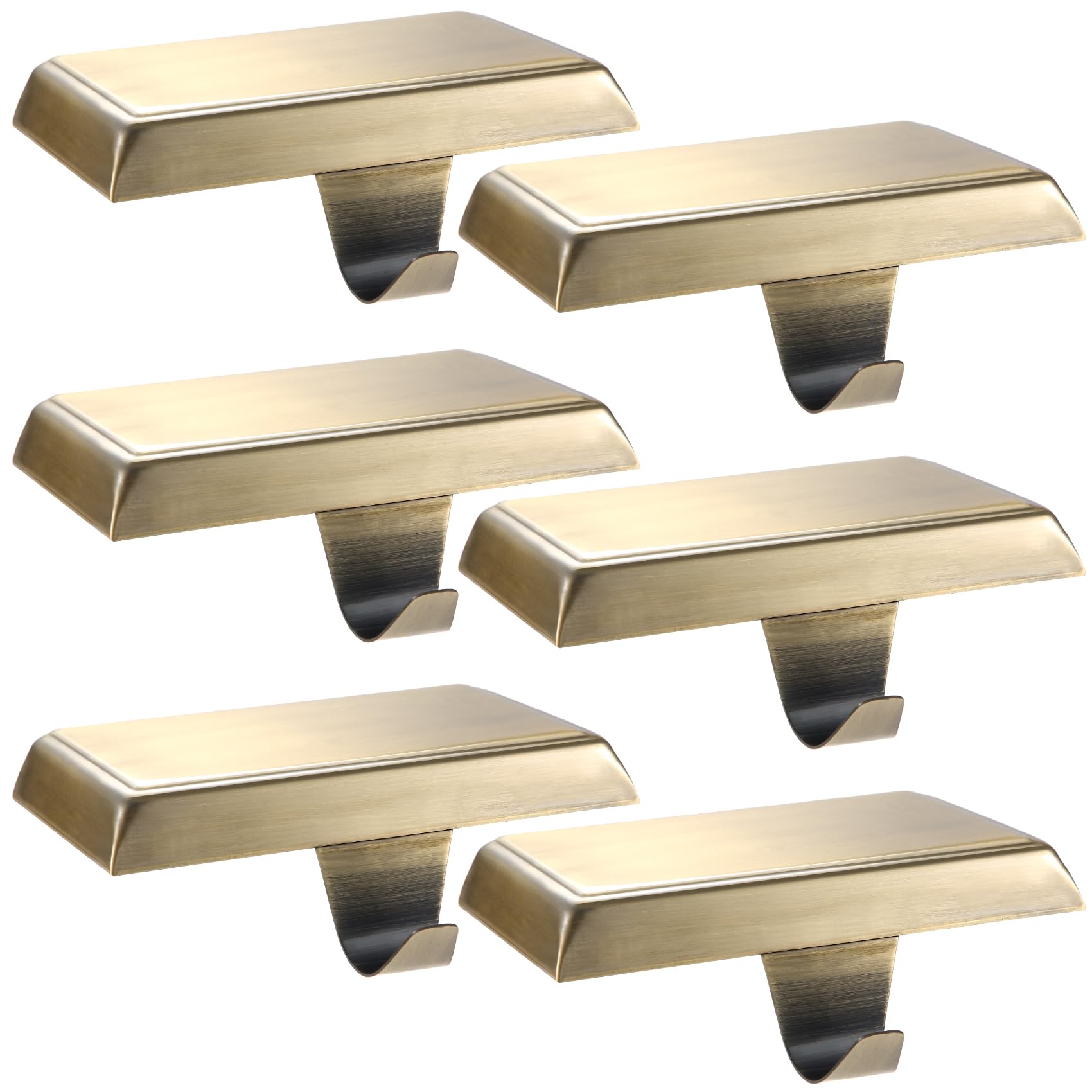 Sunshane bronze front view showing six holders and neat mantel display benefit stability