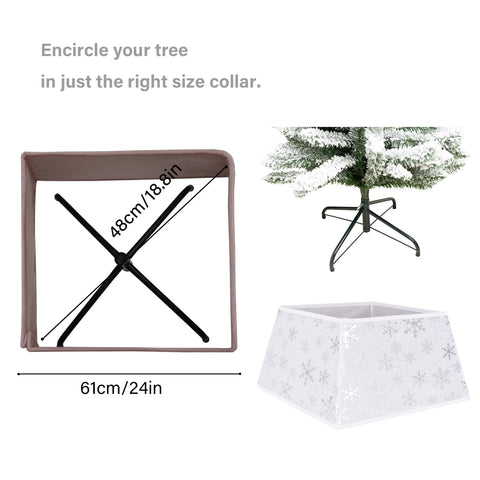 SUNSHINE DECOR folded collar compact for easy storage between seasons