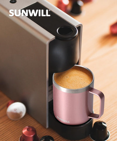 SUNWILL tumblers on a camping table illustrating durable outdoor use