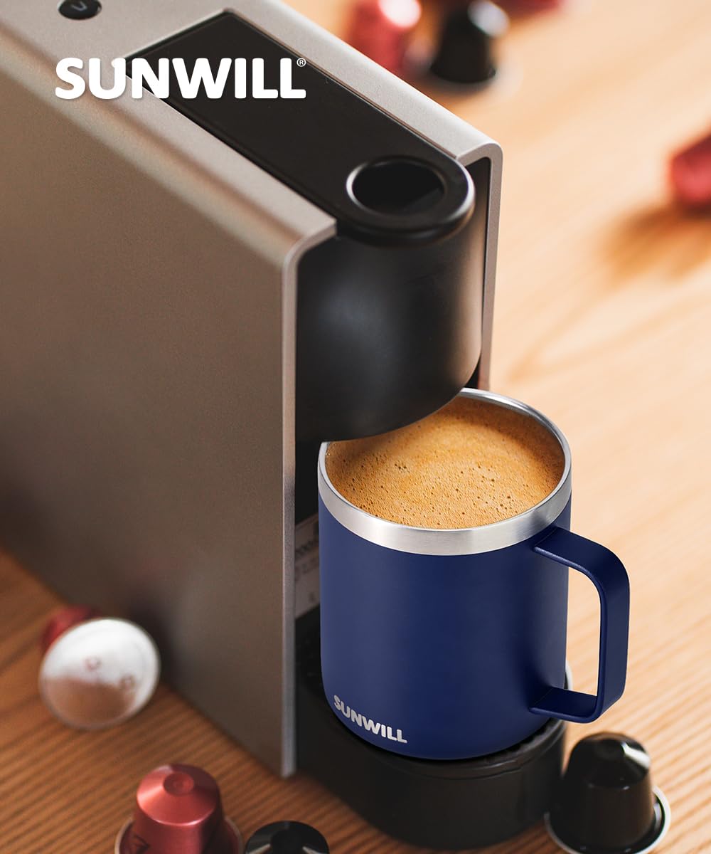 SUNWILL tumblers on picnic table showing travel-friendly, no-sweat convenience