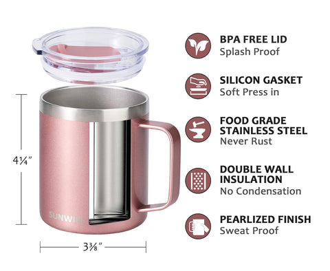 SUNWILL textured powder-coated finish close-up for secure comfortable grip
