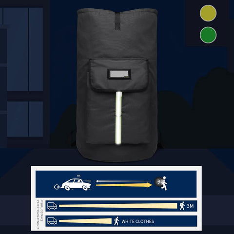 SUOVOCK folded flat laundry bag for compact storage and easy stowing