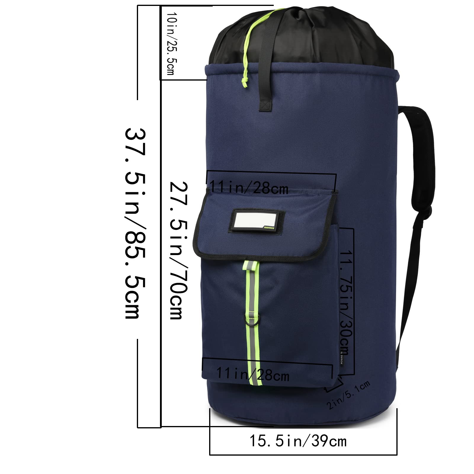 SUOVOCK open bag full of laundry for quick loading