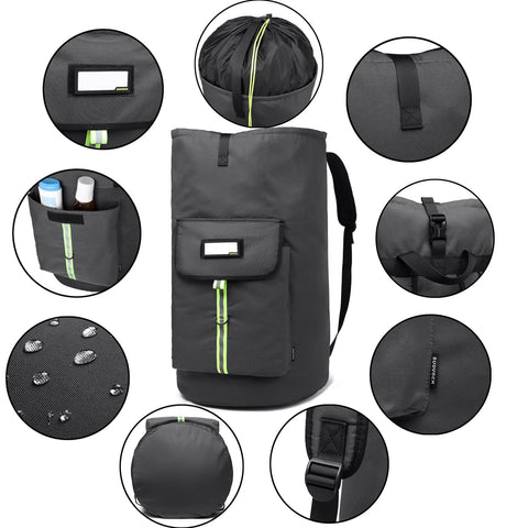 SUOVOCK padded shoulder straps and breathable mesh for comfortable carry