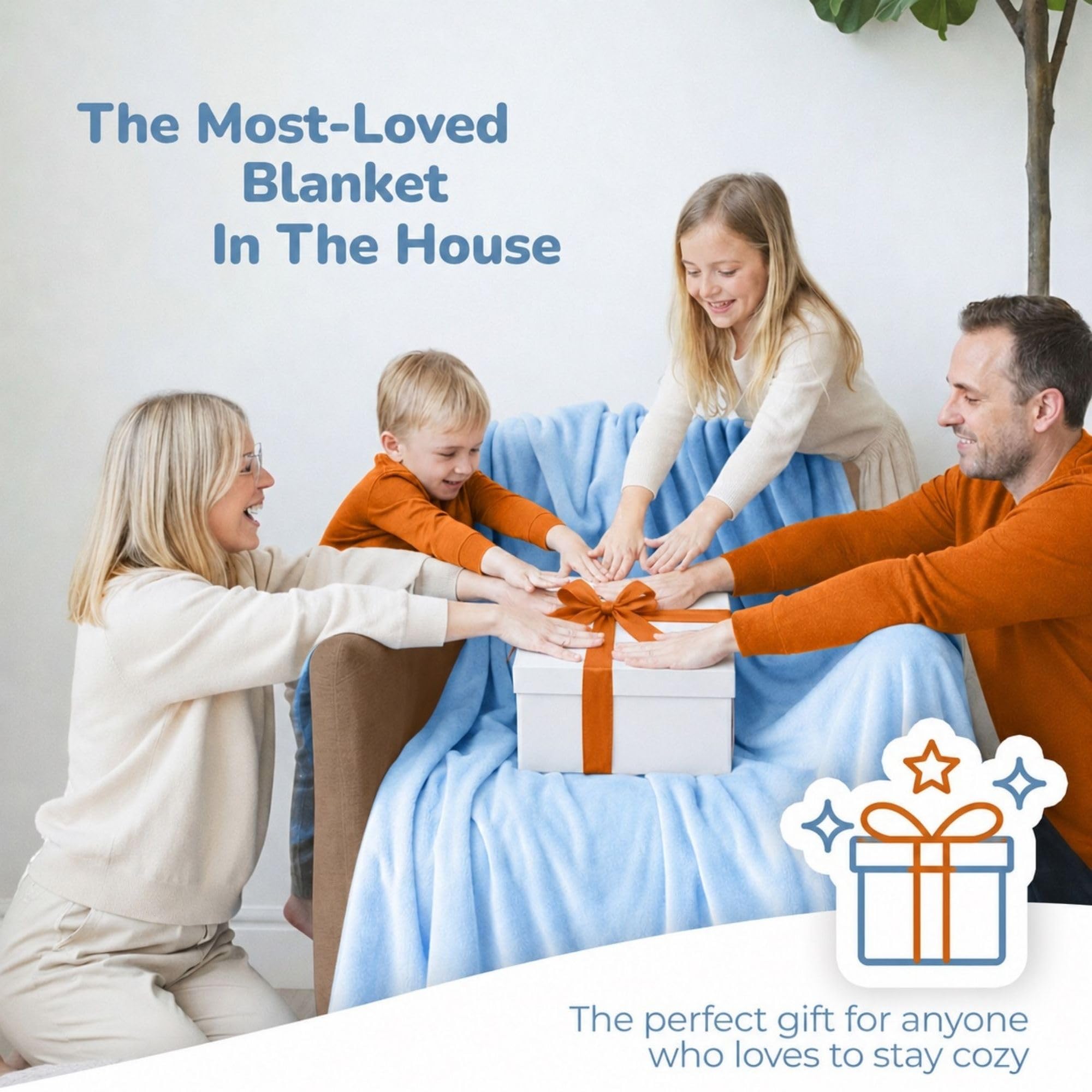 Super Blanky size comparison with measuring tape showing 70x60